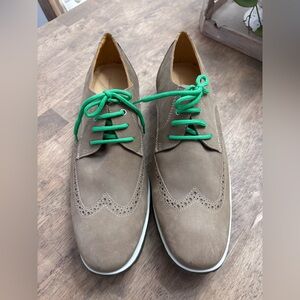 Sandro Moscoloni men’s suede leather oxford